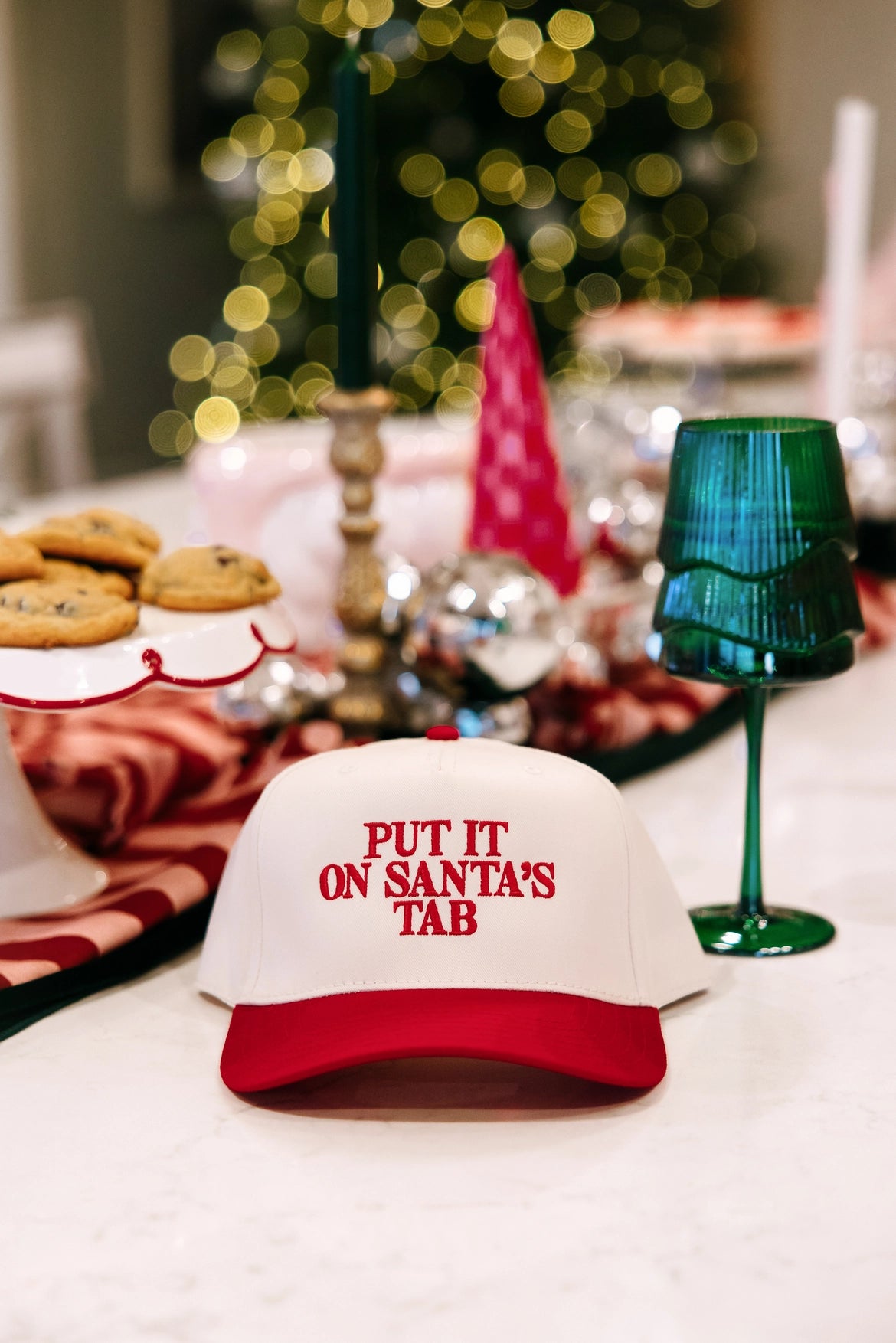 PUT IT ON SANTAS TAB HAT