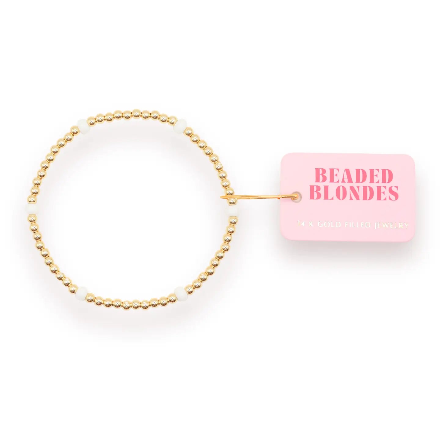 White Poppi Bracelet