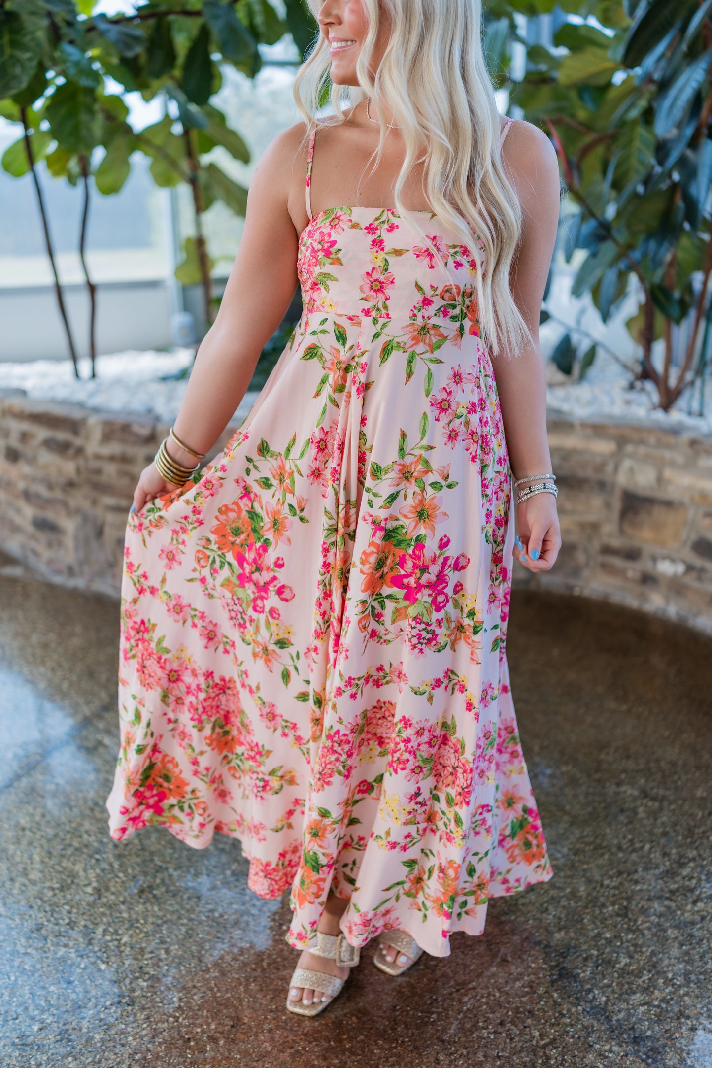 FEELING PEACHY DRESS