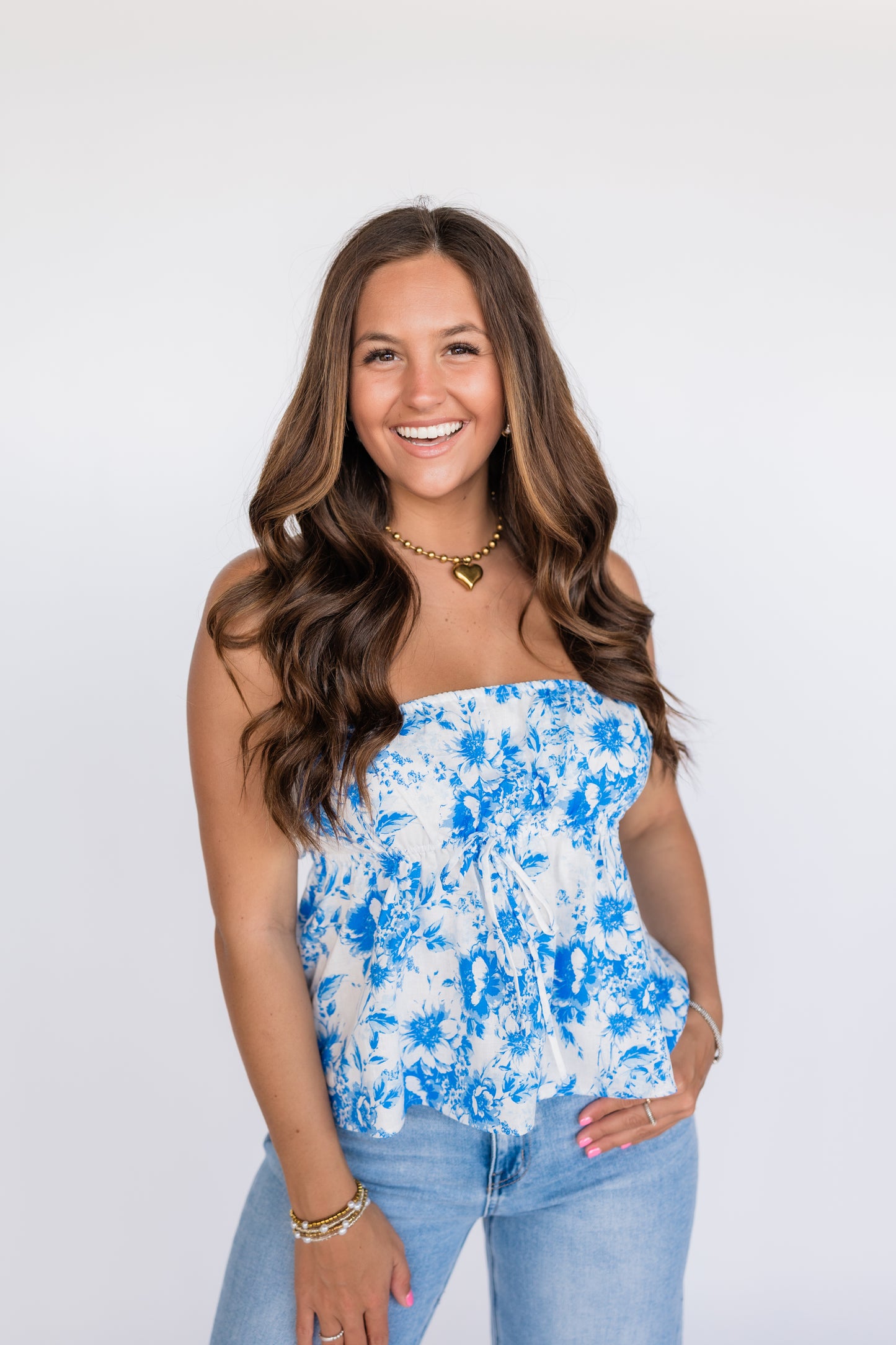 EVER FLORAL TANK TOP