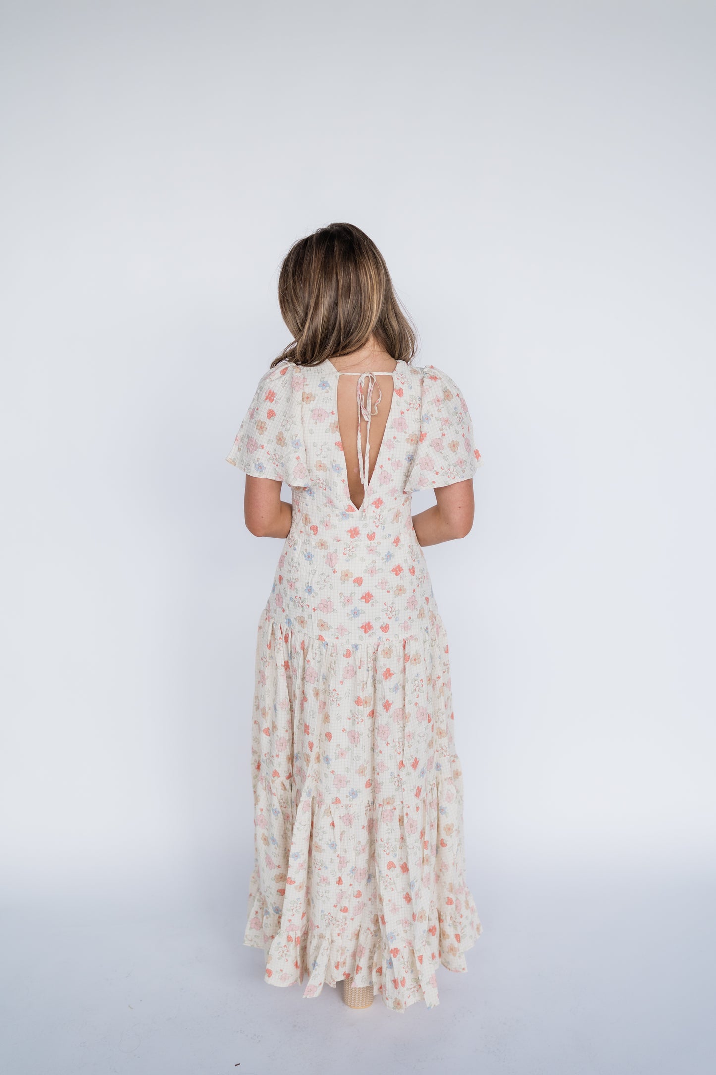 CAN DO IT FLORAL DRESS