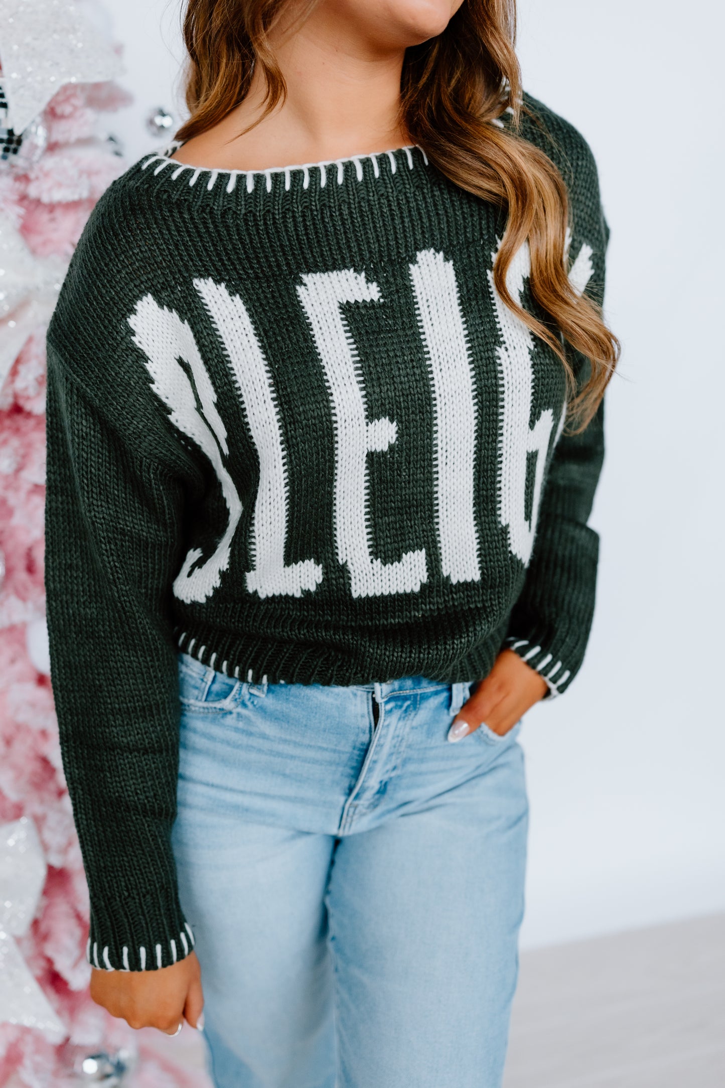 SLEIGH BOATNECK SWEATER