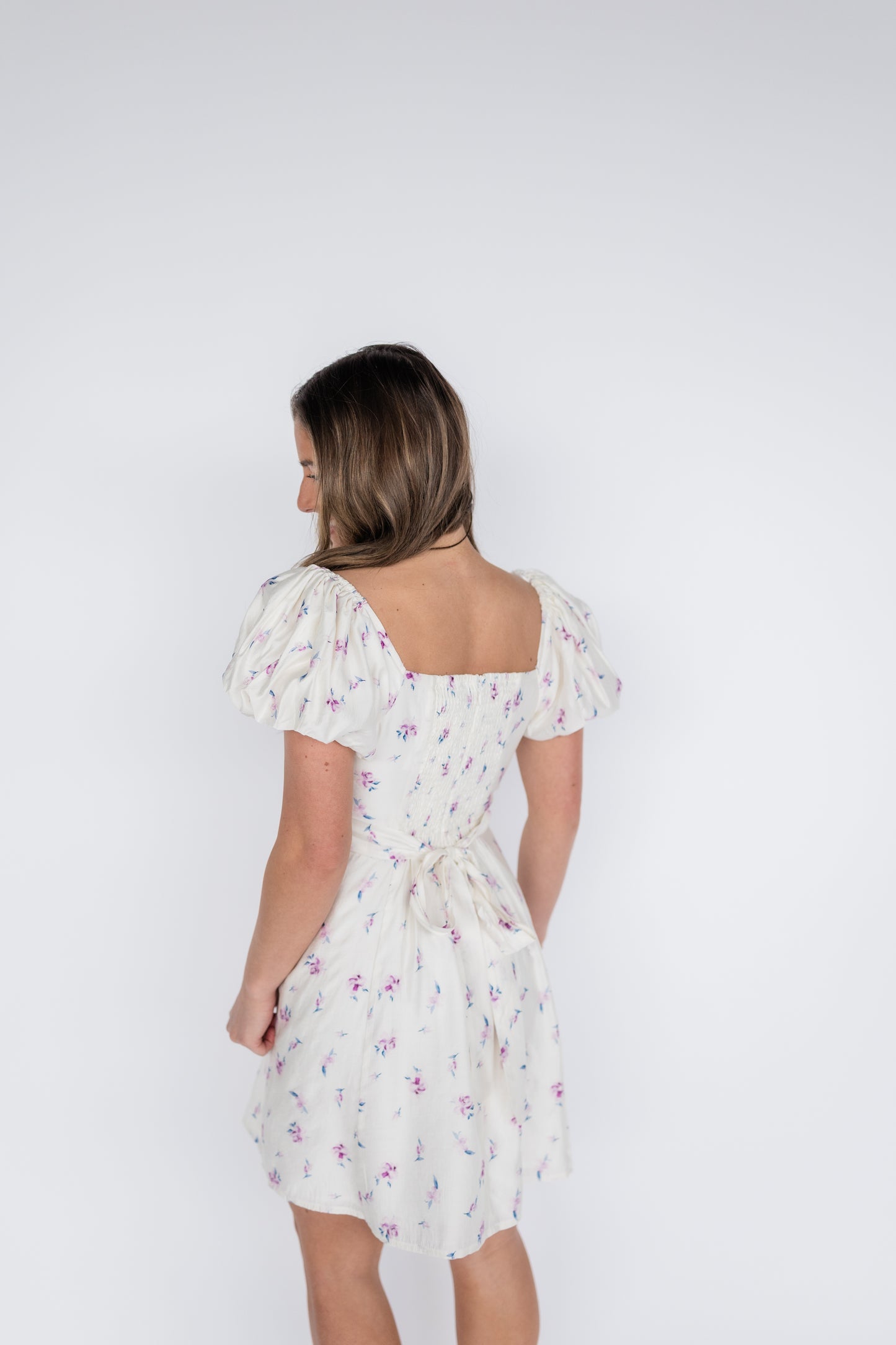 STARTING OFF SPRING FLORAL DRESS