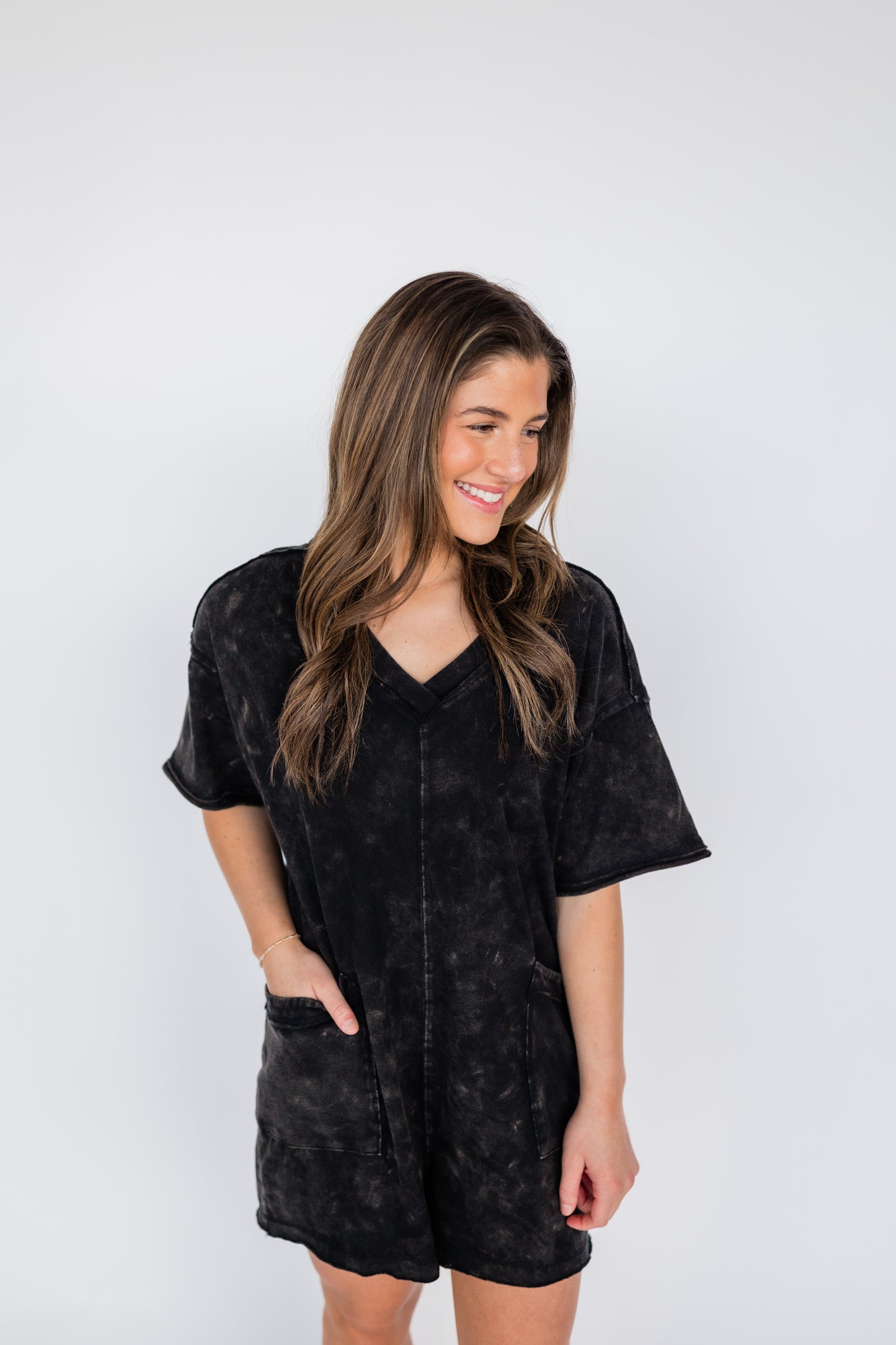 NO STRESS COMFORT ROMPER