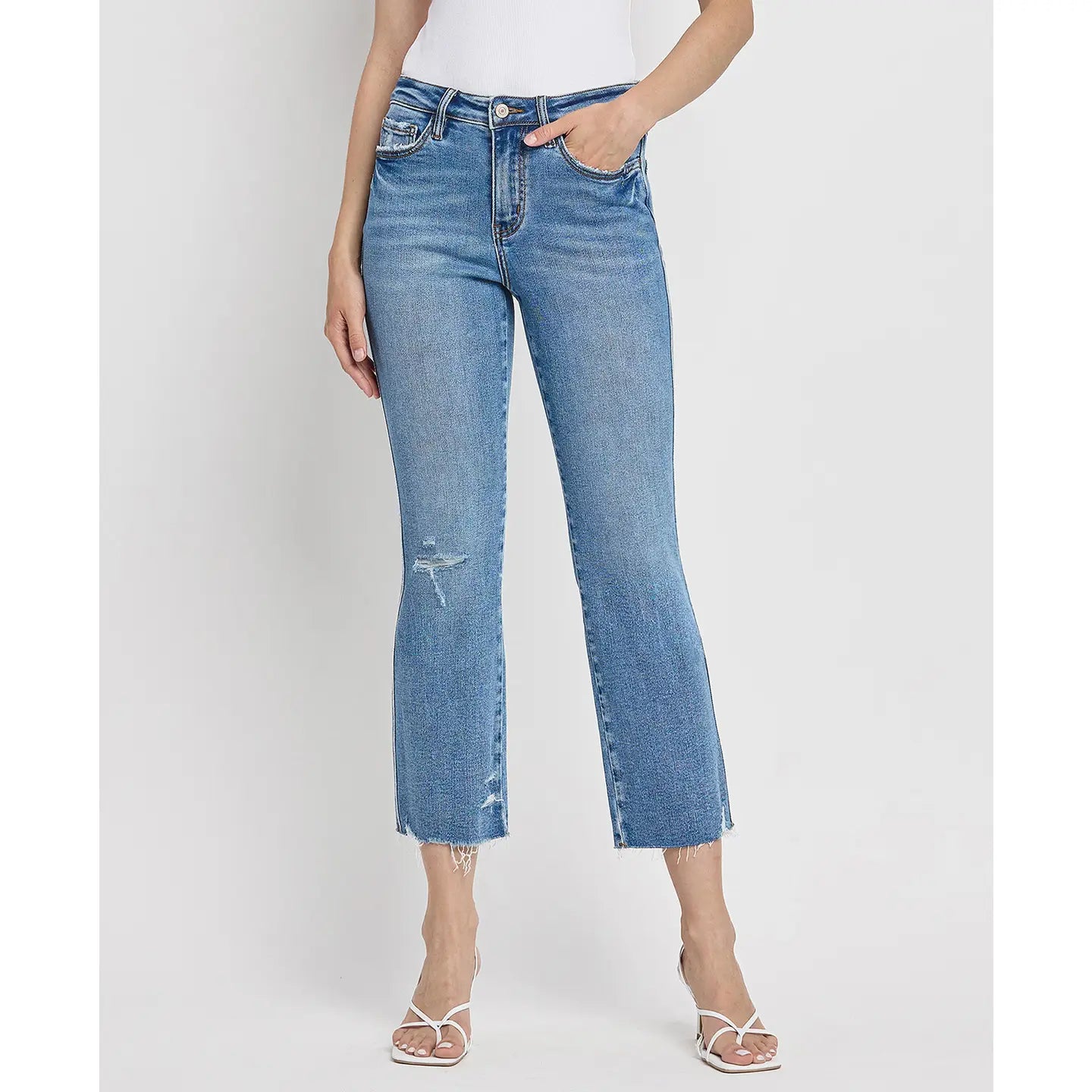 BECK RAW HEM STRAIGHT JEAN