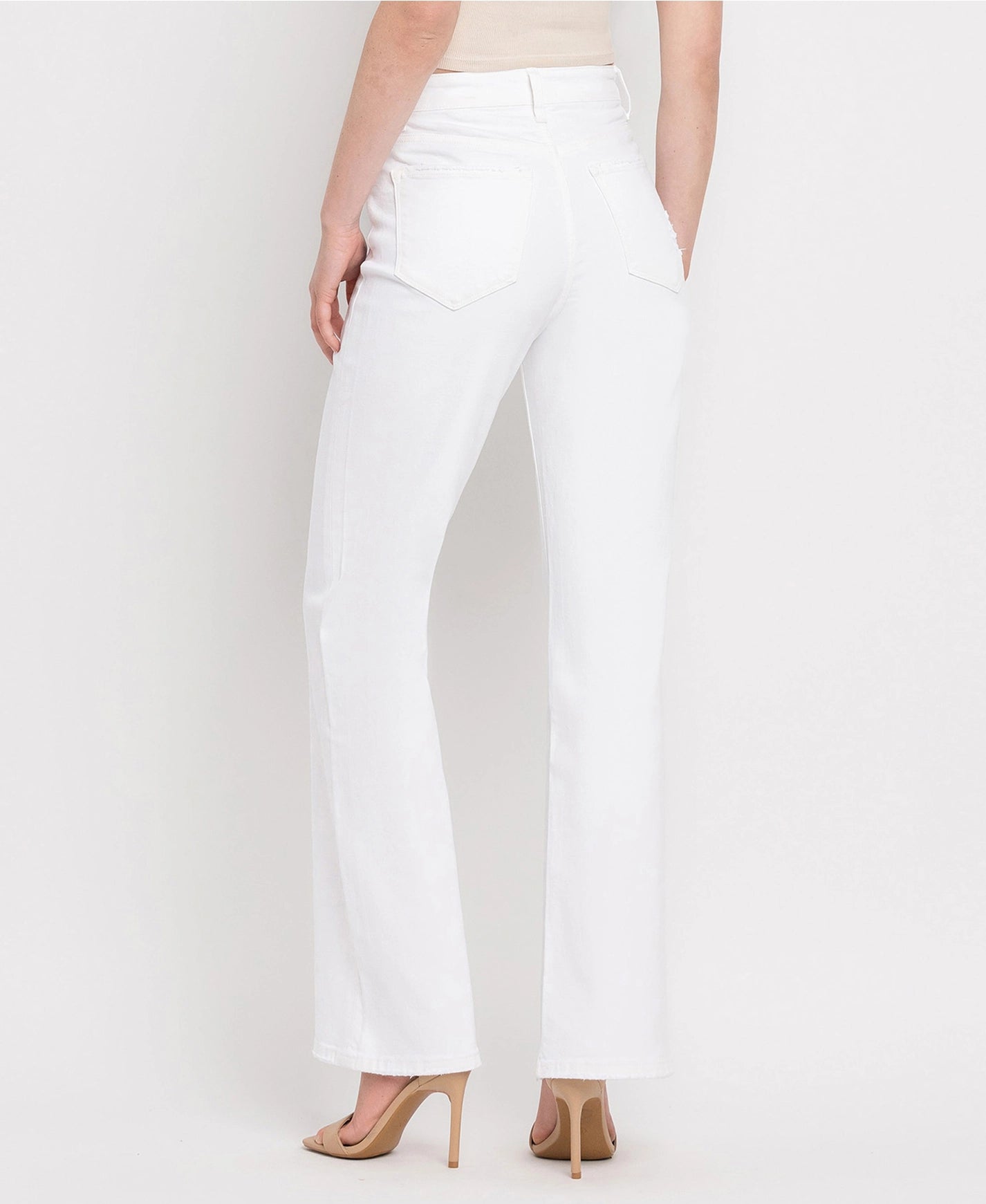 90S VINTAGE TUMMY CONTROL FLARE JEANS
