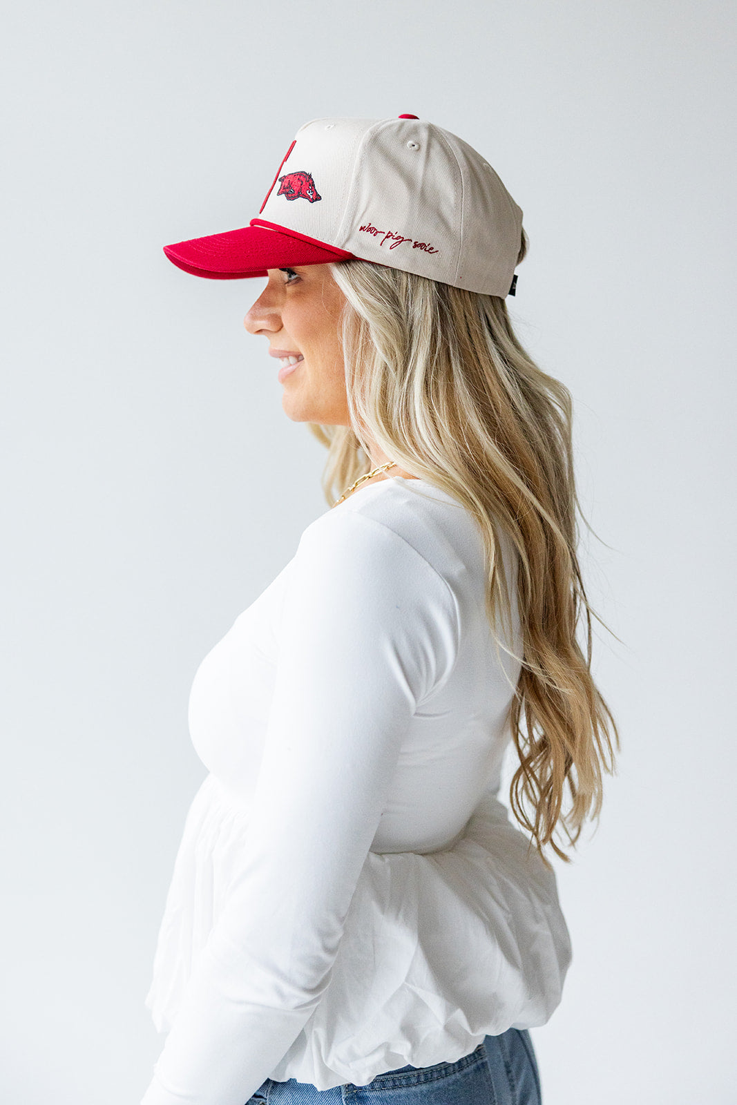 ARKANSAS STRETCH TRUCKER HAT