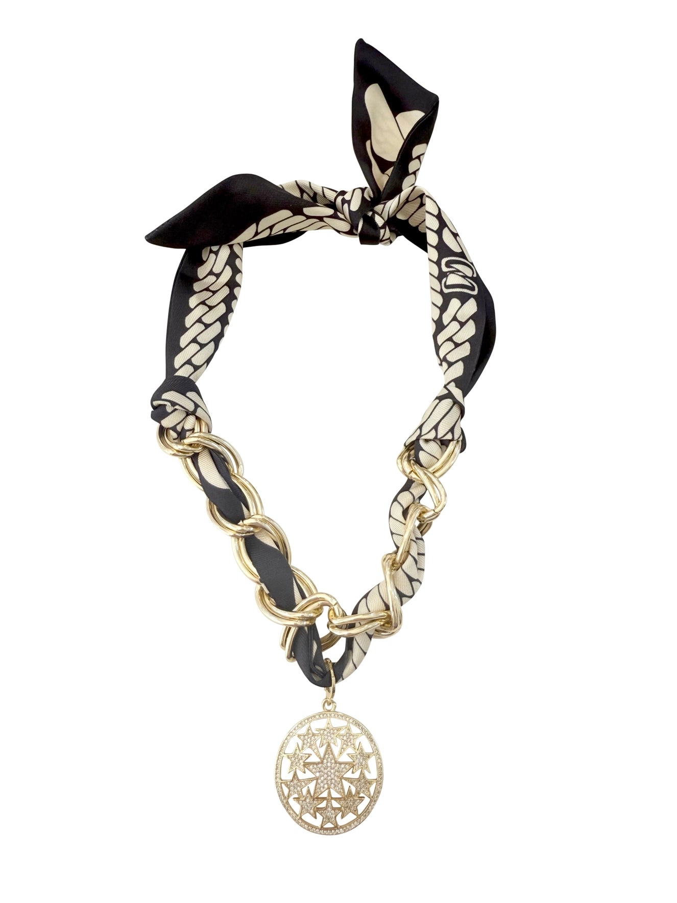 ARLO SCARF CHAIN NECKLACE
