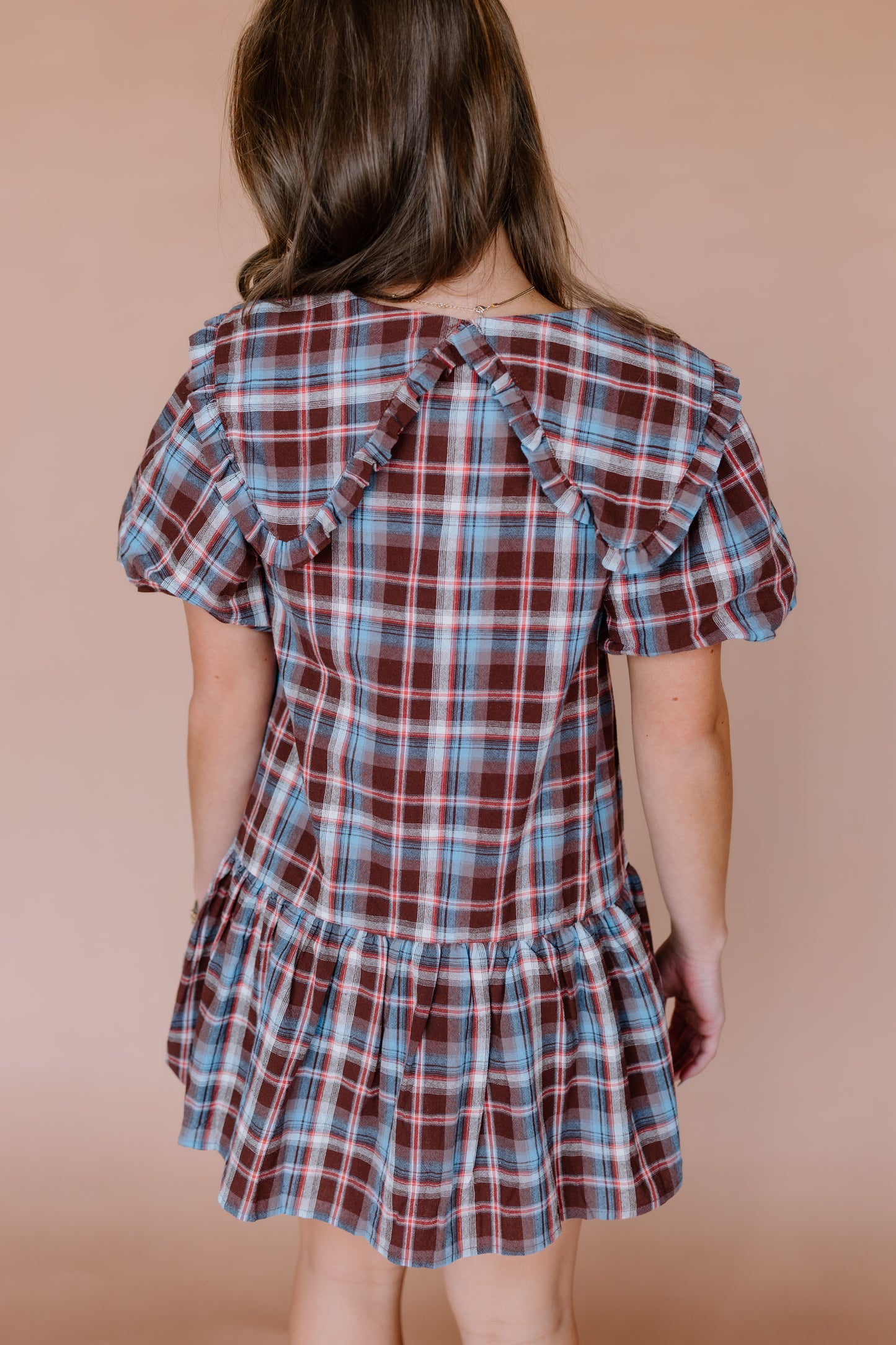 PERFECT PICNIC COLLAR MINI DRESS
