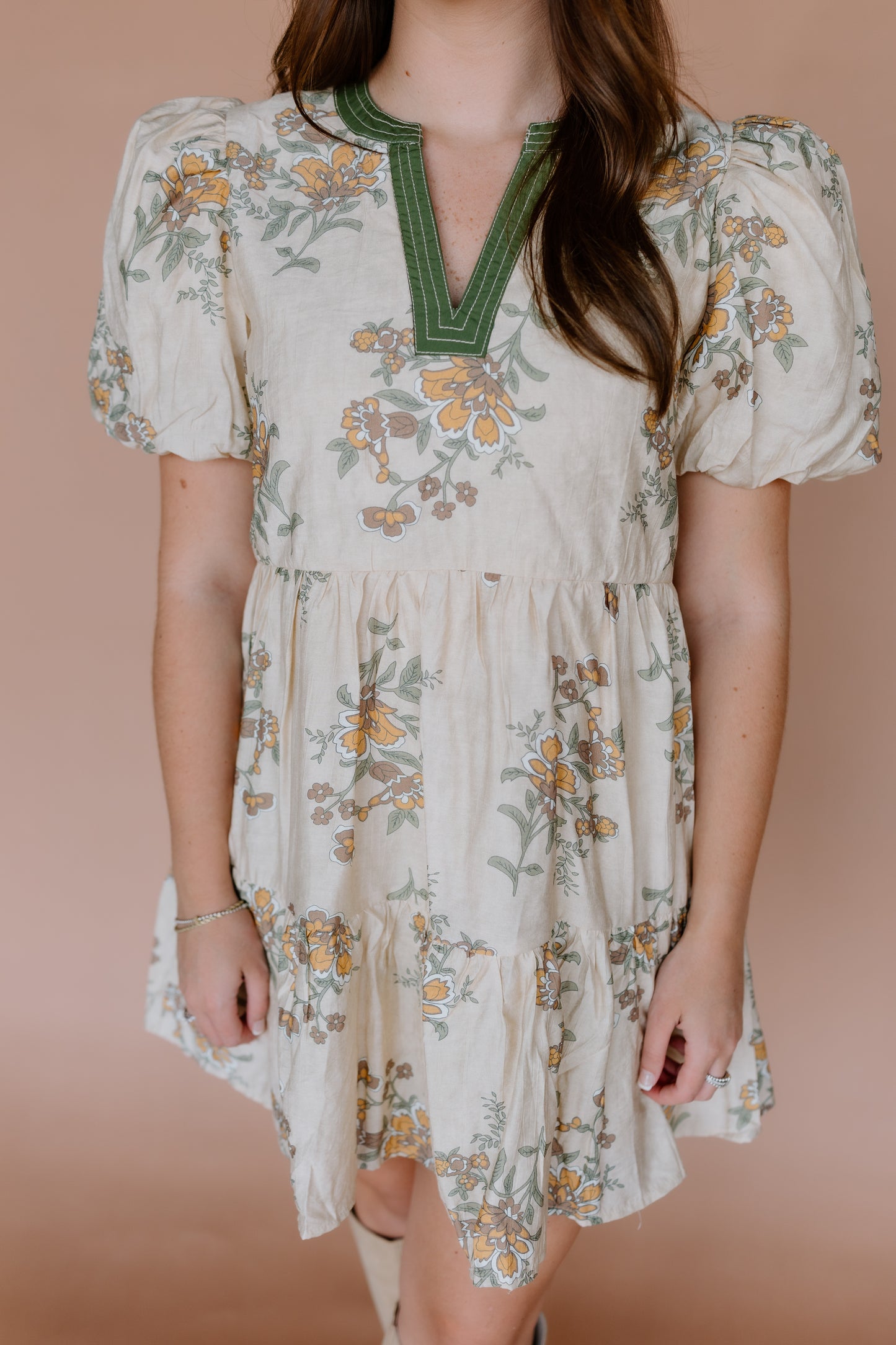 HEAR ME OUT FLORAL PRINT MINI DRESS