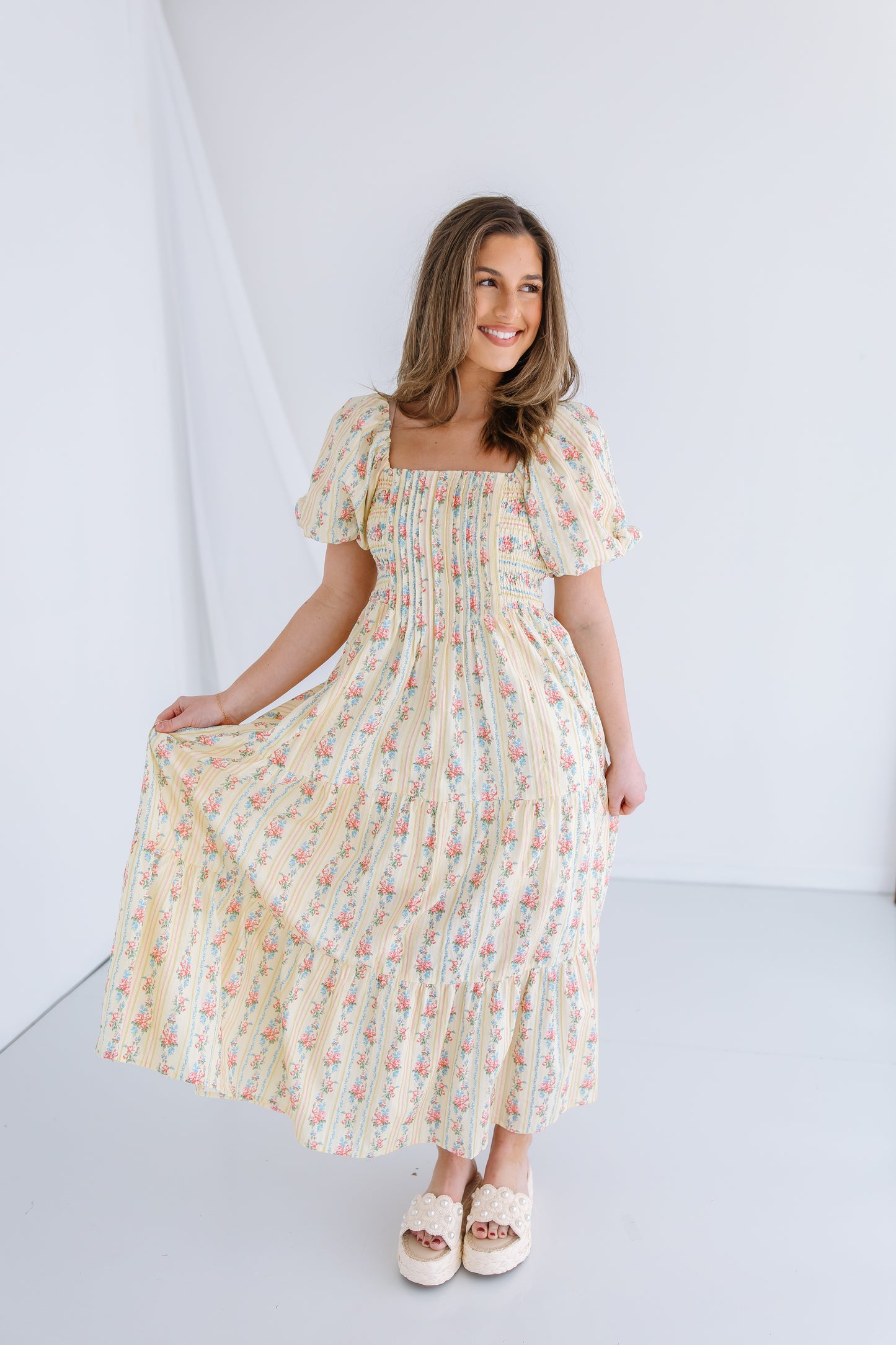 AESTHETIC SPRING MAXI DRESS