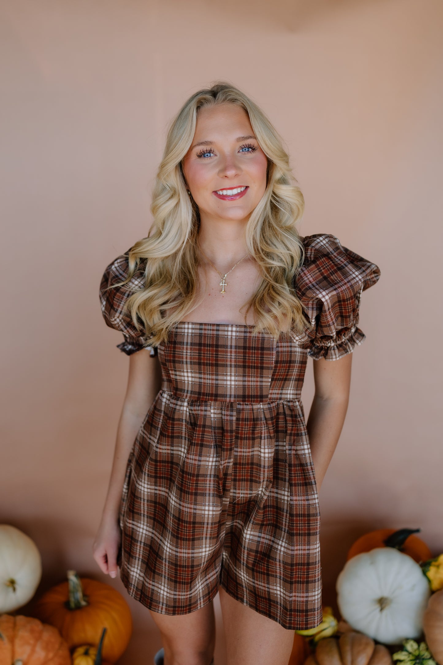 SARA GINGHAM ROMPER