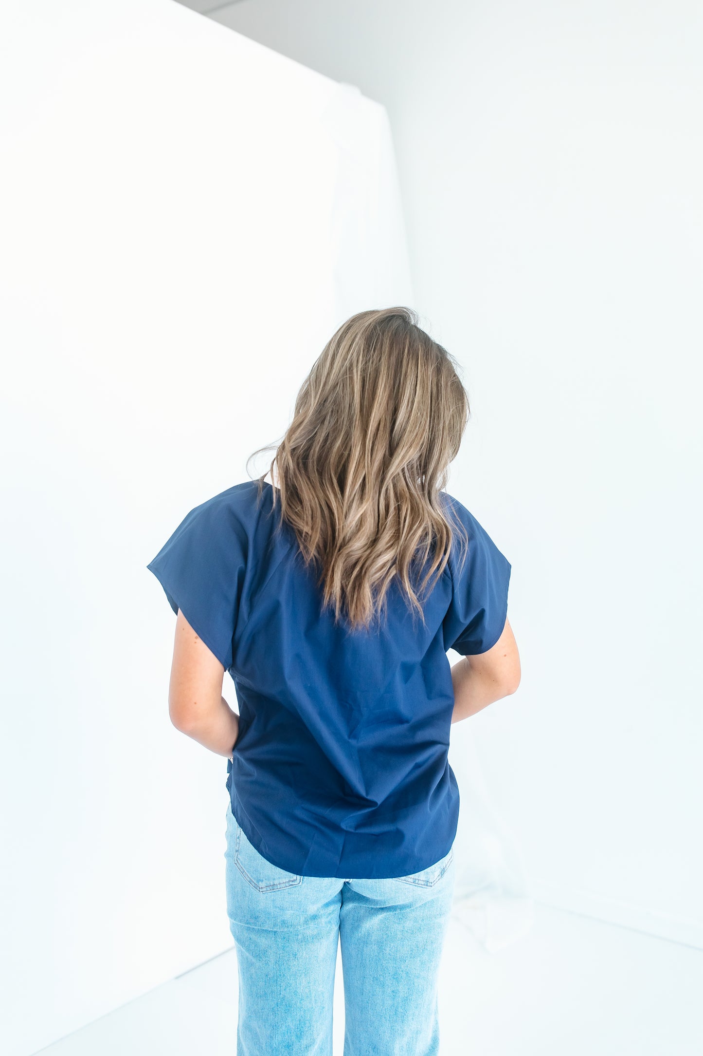MY WAY RUFFLE TOP