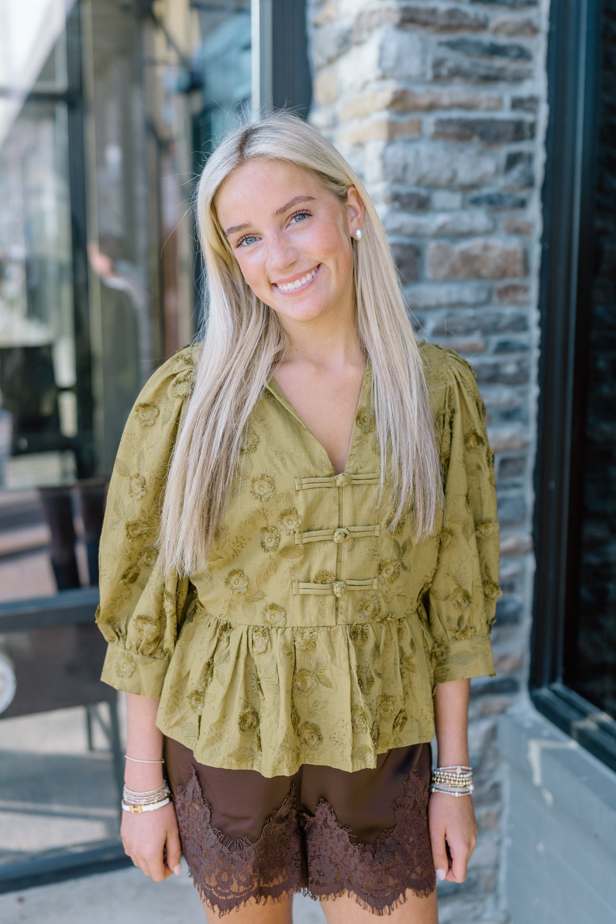 FIGURE IT OUT BLOUSE TOP