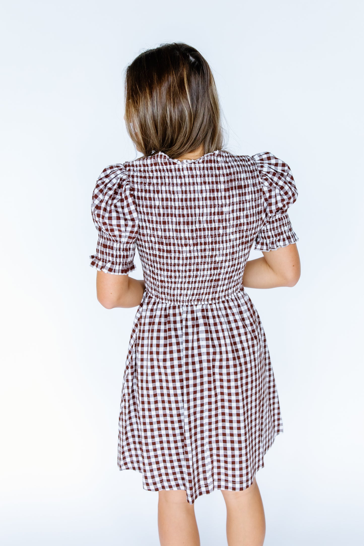 BACK TO BASIC GINGHAM DRESS