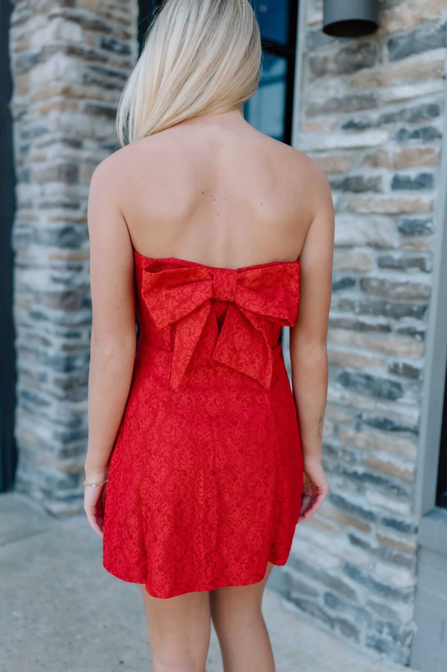 FITTED FLORAL MINI DRESS