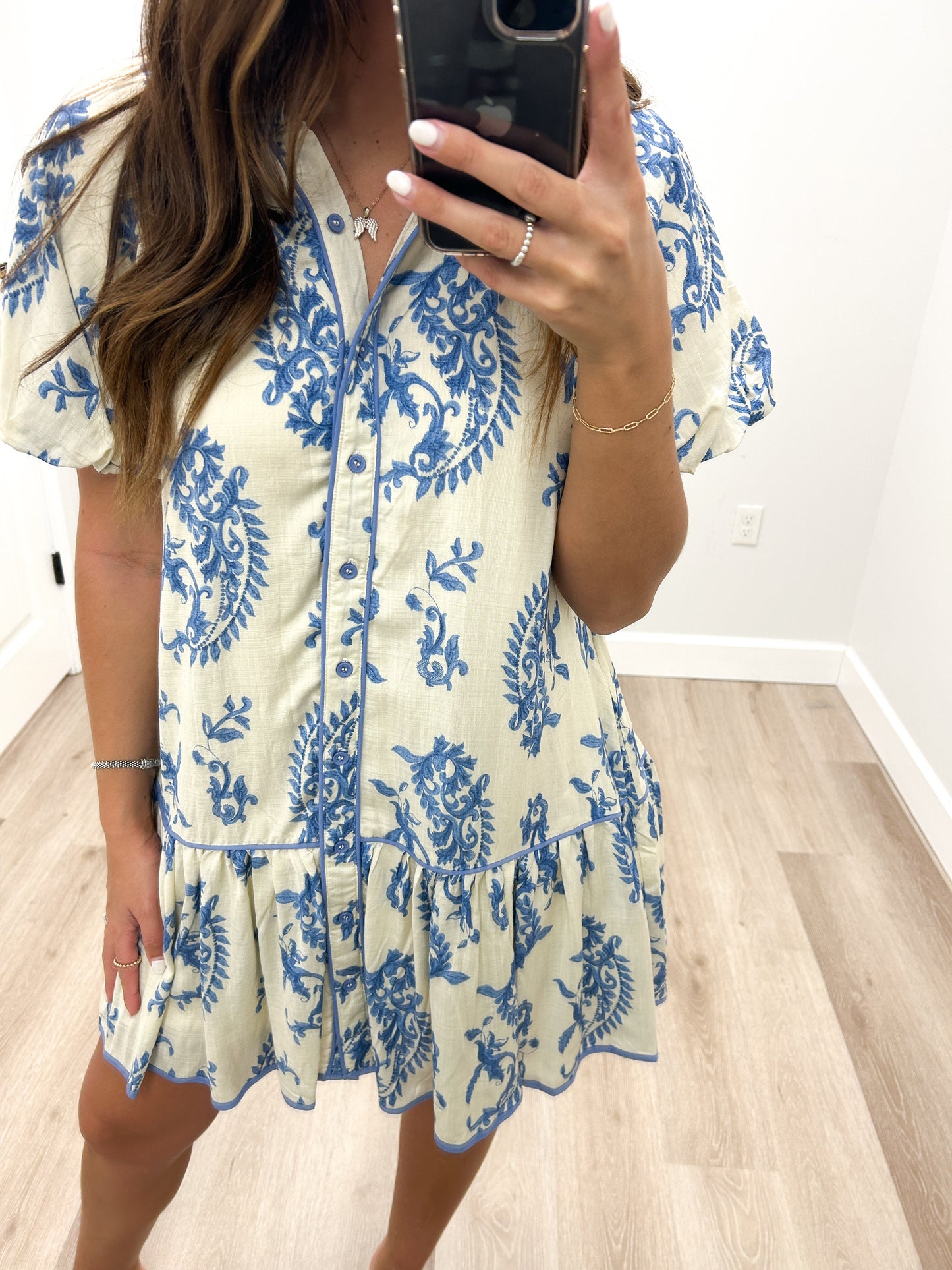CRAZY IN LOVE FLORAL DRESS