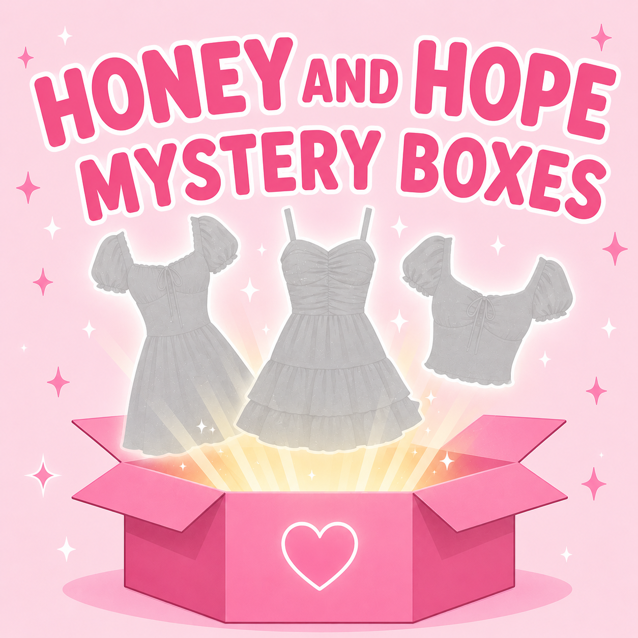 2 ITEMS FOR $50 BOUTIQUE MYSTERY BOXES