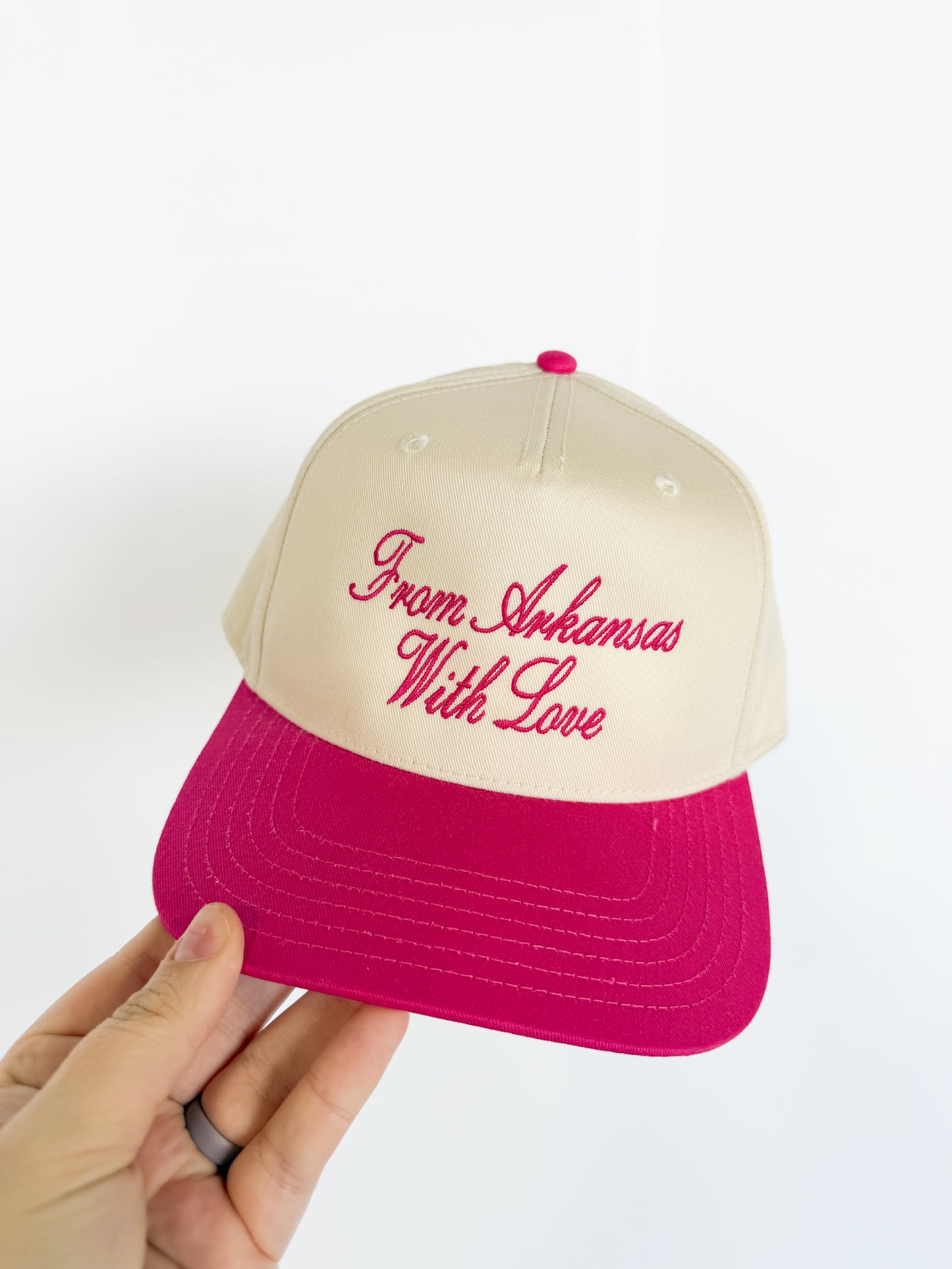 FROM ARKANSAS WITH LOVE TRUCKER HAT