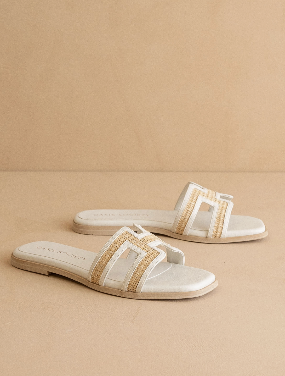 THE ENA RAFFIA SLIDES