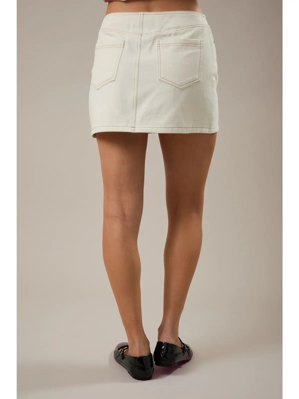 LOW WAIST MINI SKIRT