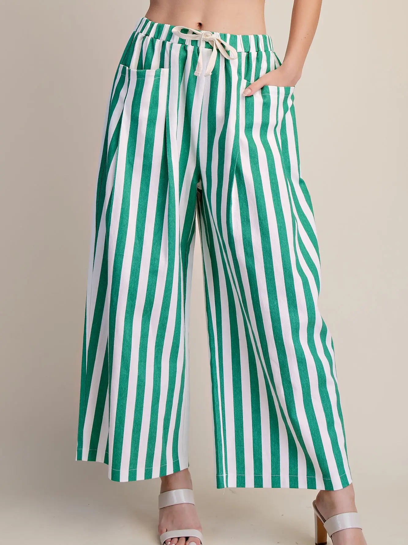 MUST HAVE WIDE STRIPE PANTS