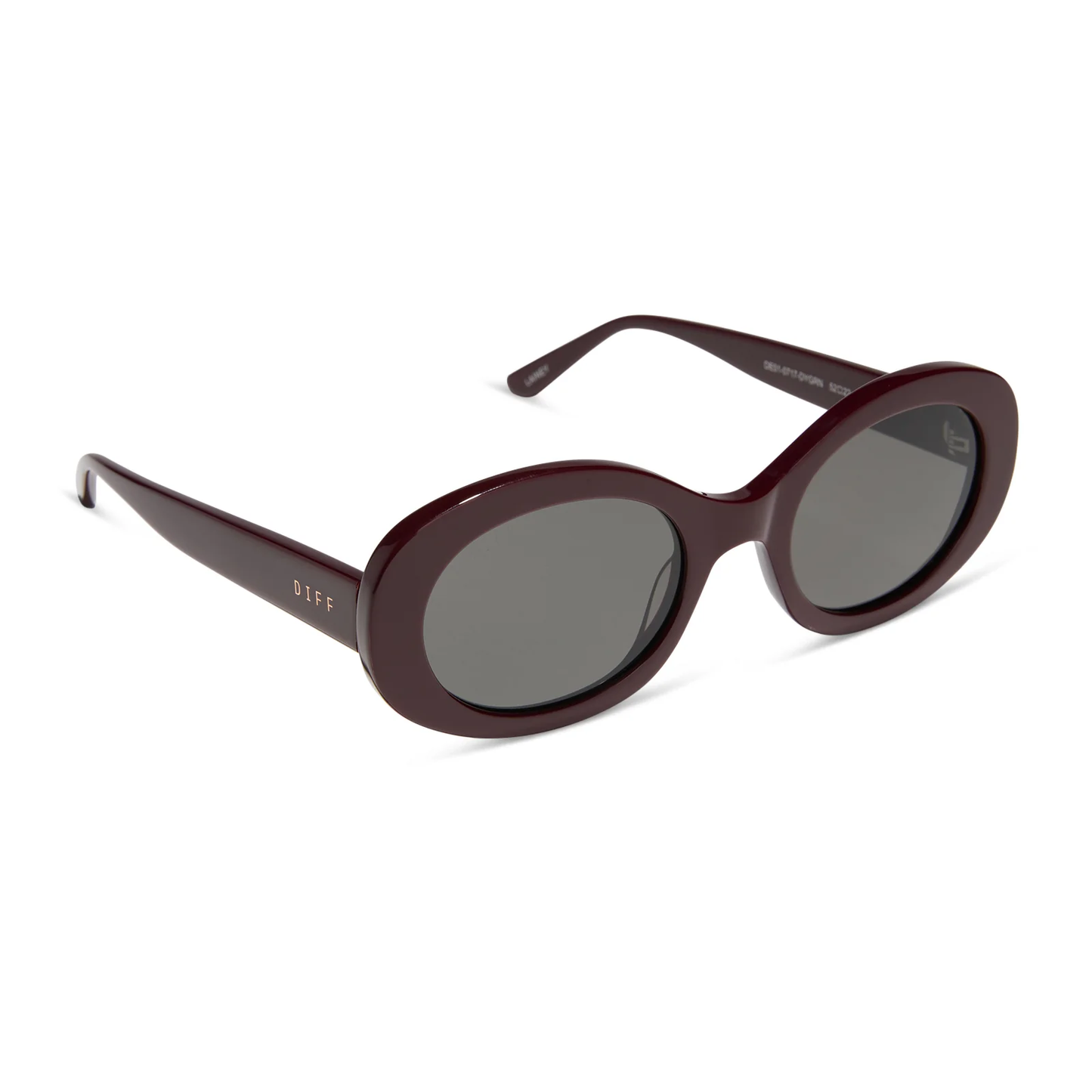 LAINEY DARK CHERRY SUNGLASSES