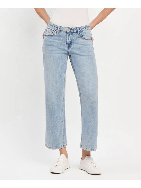 DEFERENCE MID RISE DAD JEANS