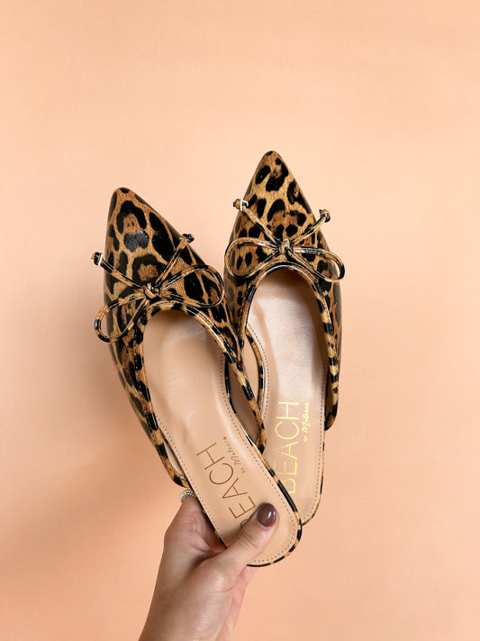 REGGIE LEOPARD FLATS