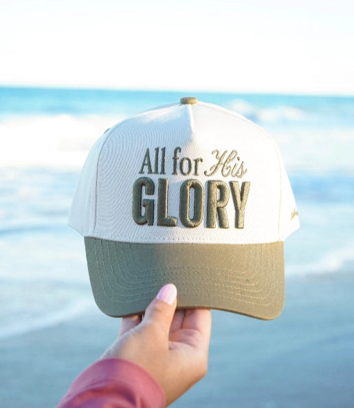 ALL FOR HIS GLORY TRUCKER HAT