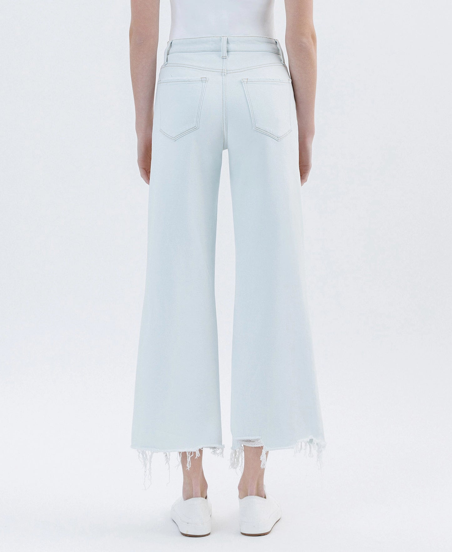 OLIVIA UNIATY HIGH RISE CROP JEANS