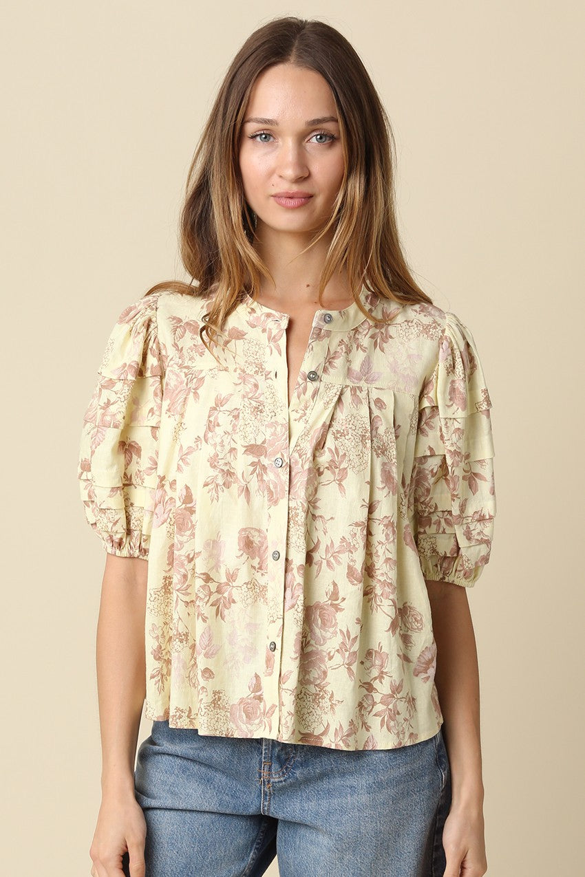 ALANA FLORAL BLOUSE