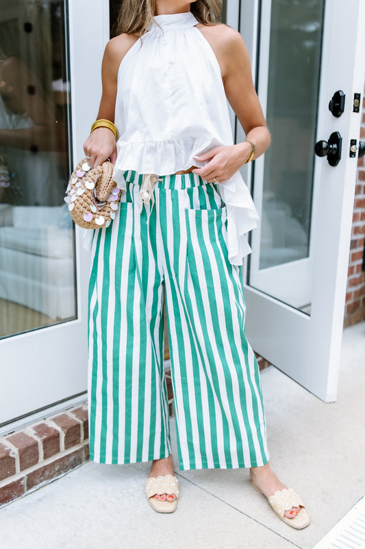 MUST HAVE WIDE STRIPE PANTS