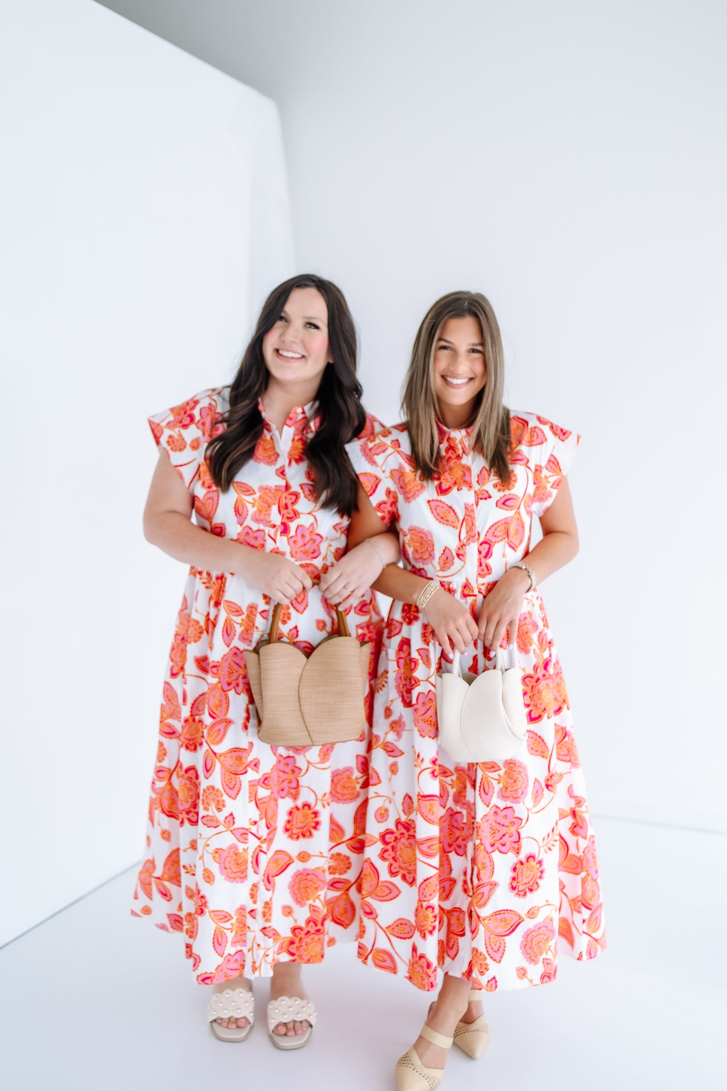 GRENOLA BUTTON UP MIDI DRESS