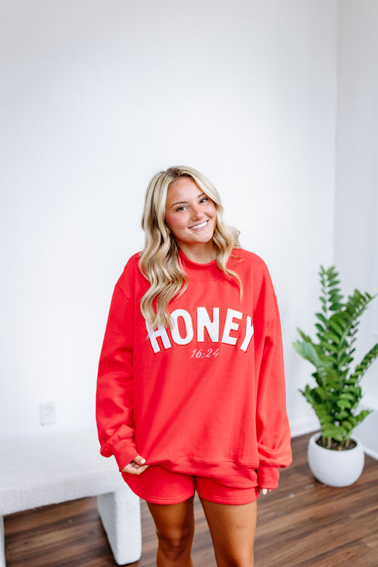 HONEY 16:24 RED MOCKNECK