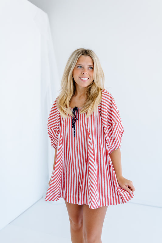 STARS AND STRIPES ROMPER