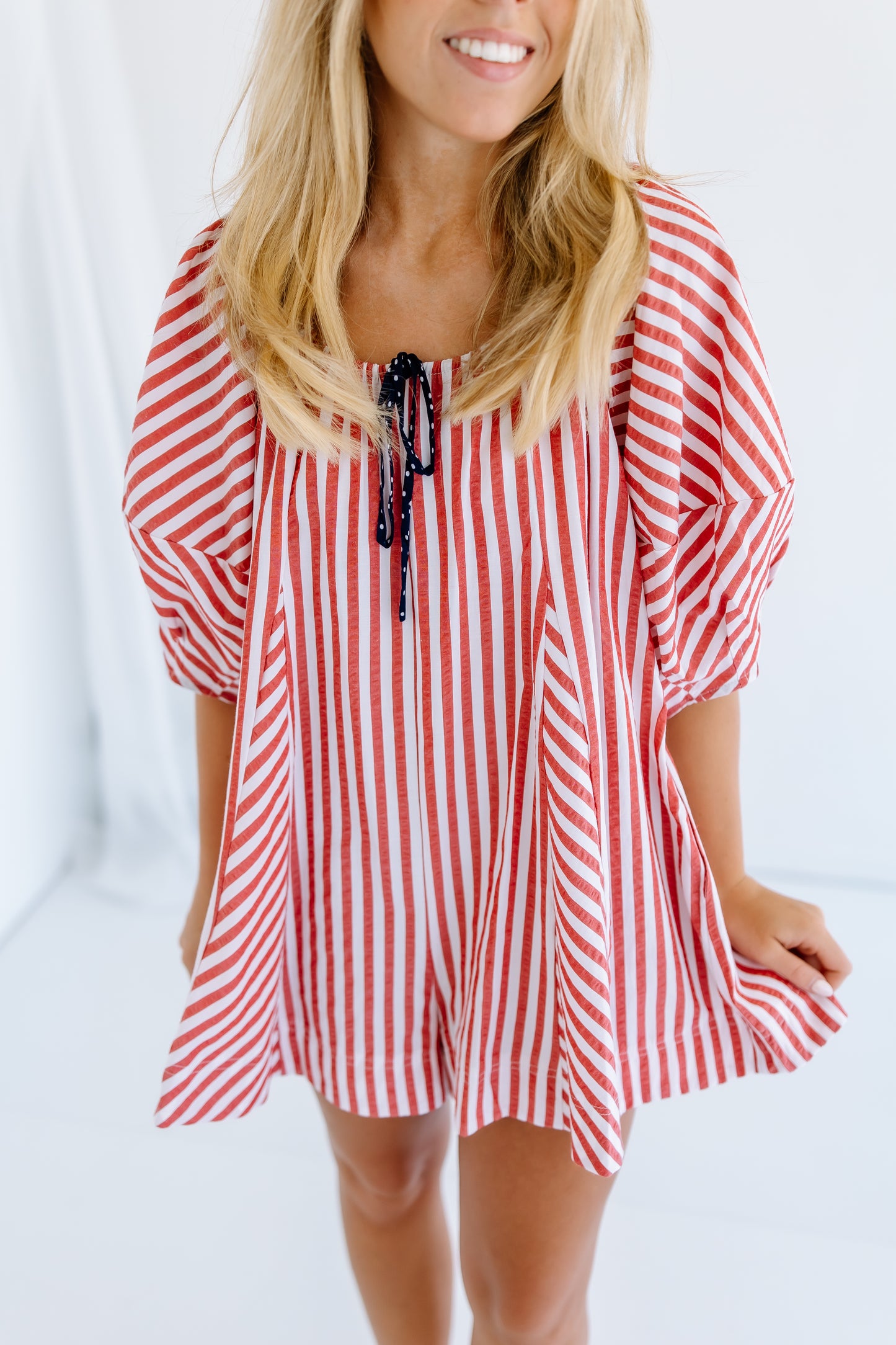 STARS AND STRIPES ROMPER