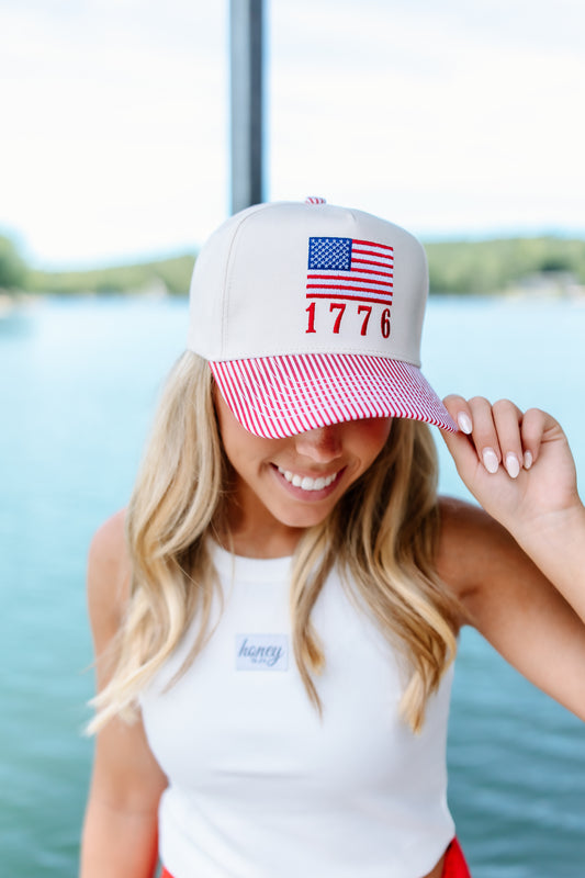 1776 American Flag Hat