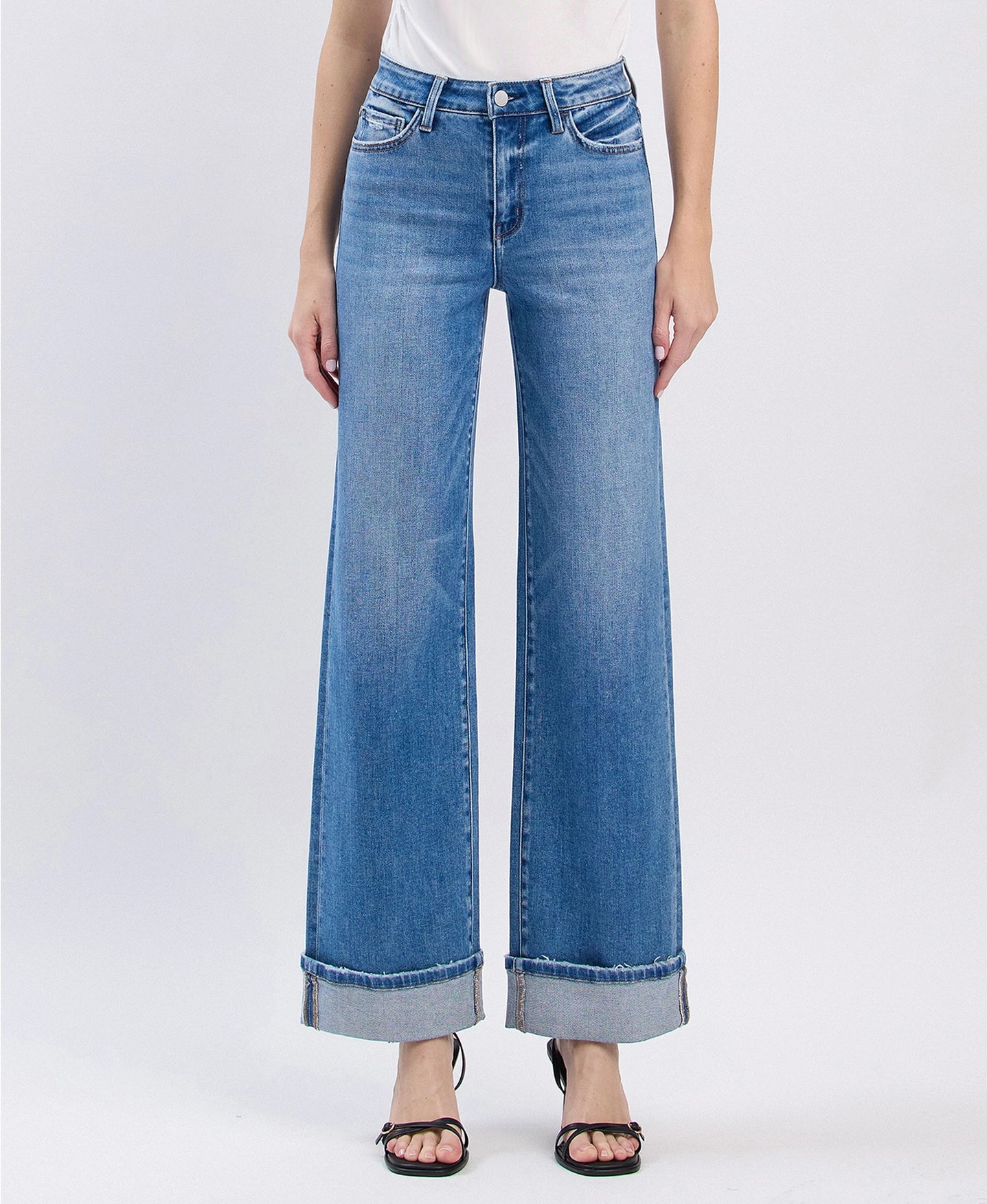 WESTBURY HIGH RISE CUFF JEANS