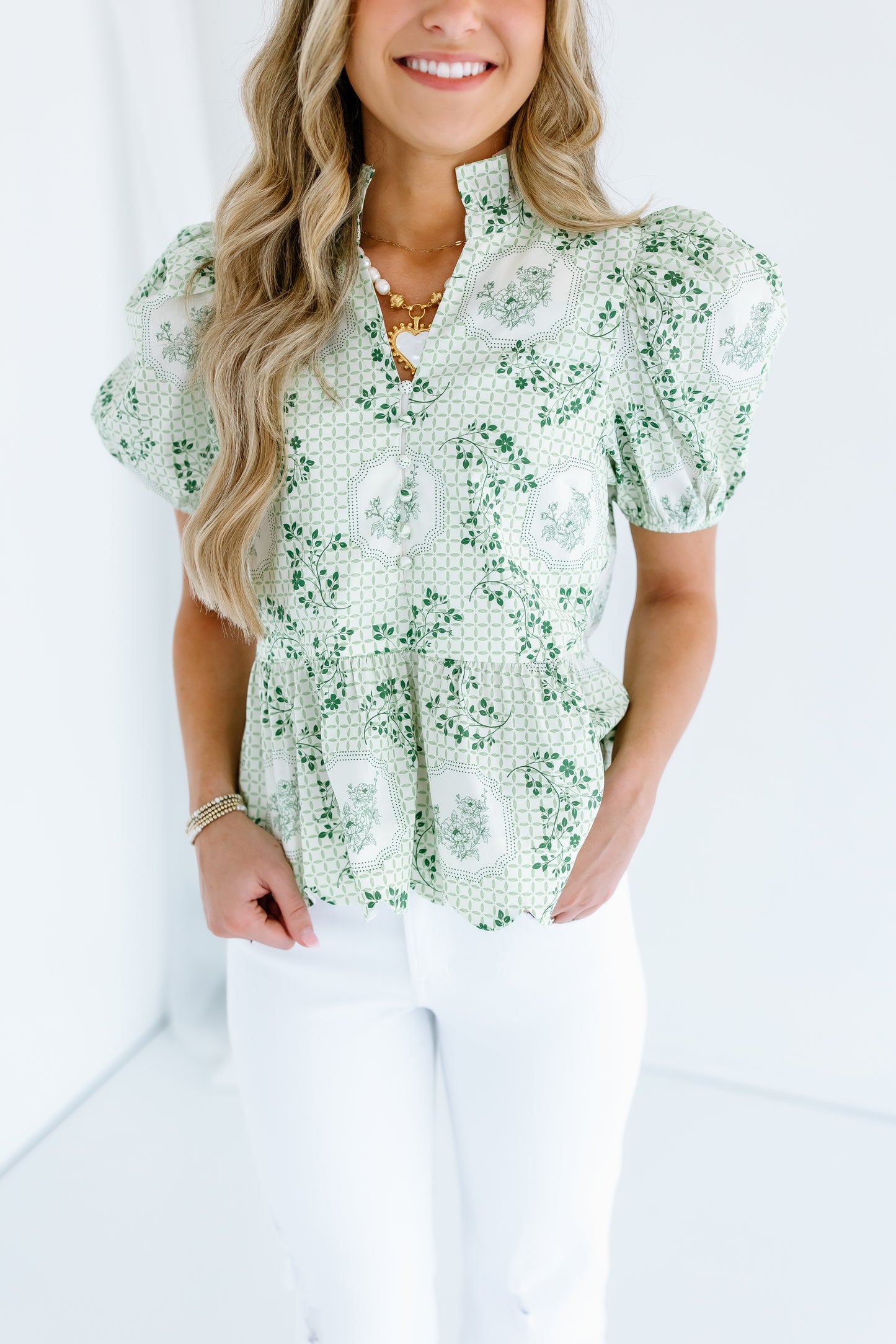 SUNDAY MORNING BLOUSE TOP