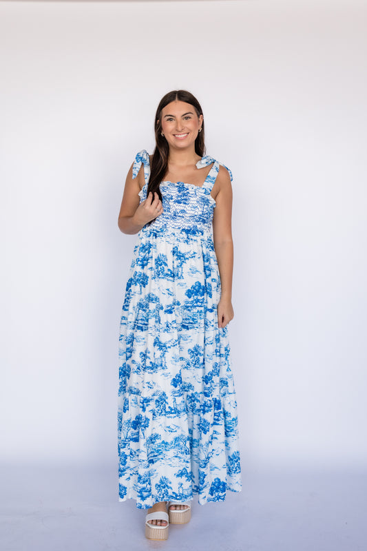 HERE WE GO AGAIN MIDI DRESS