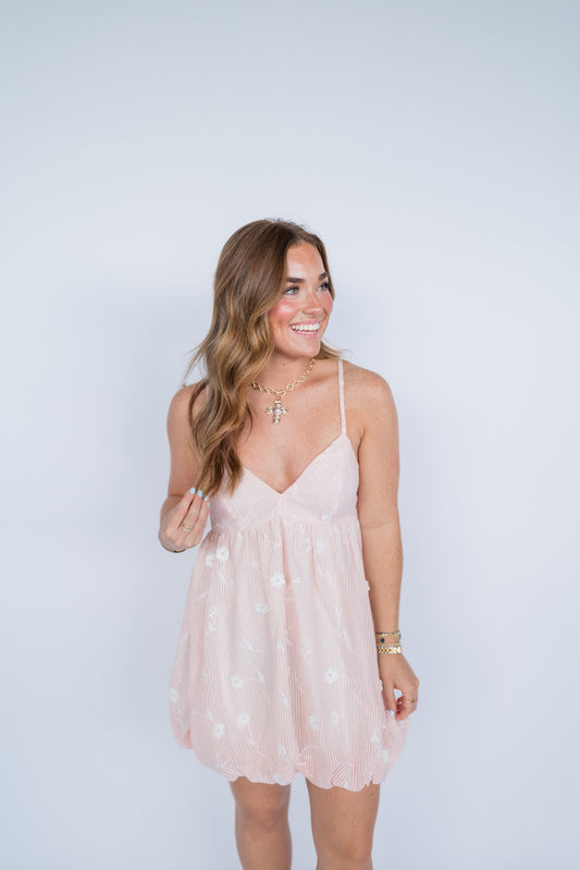 SUNSHINE BREAK THROUGH MINI DRESS