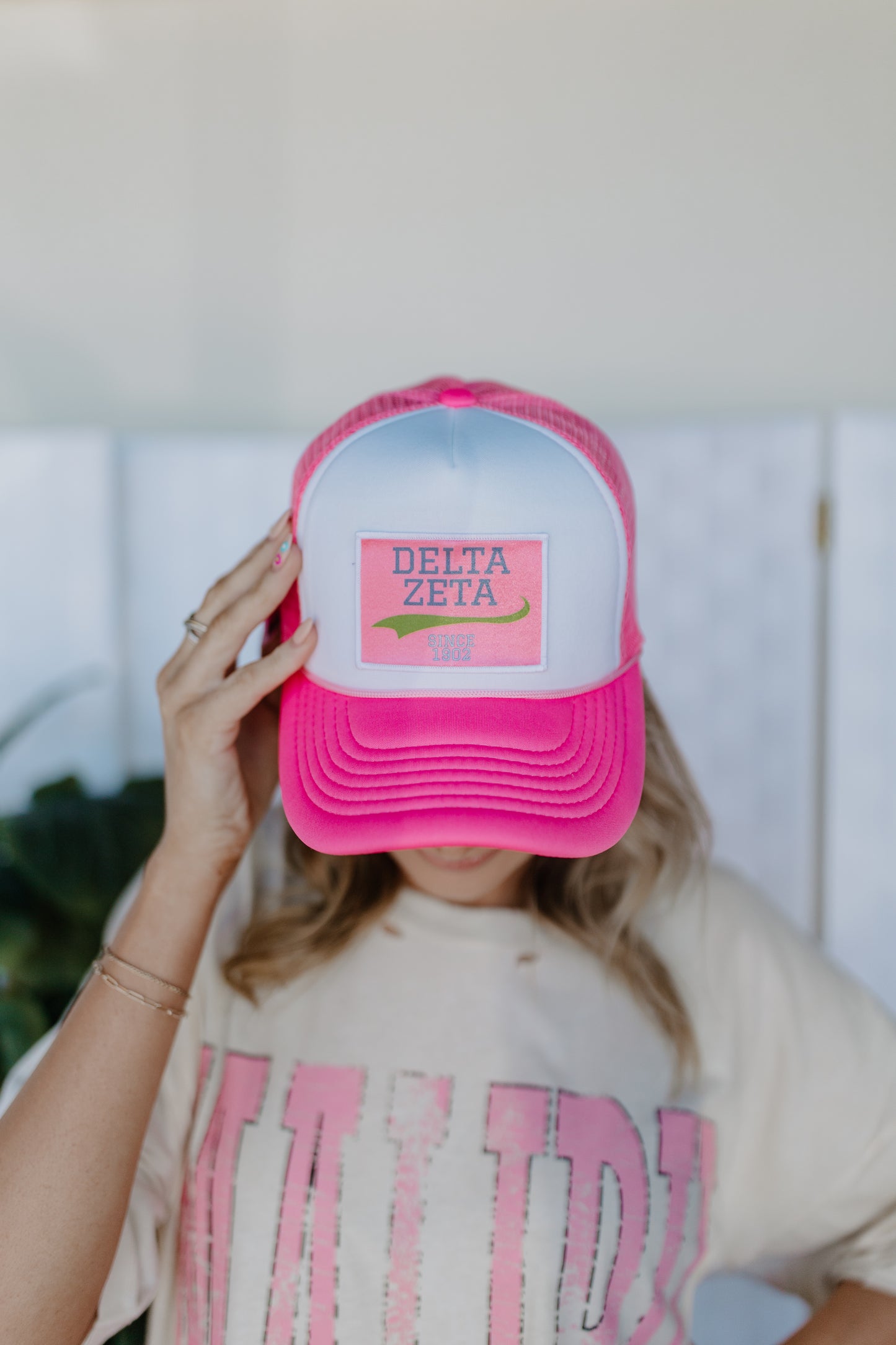 DELTA ZETA PATCH HAT