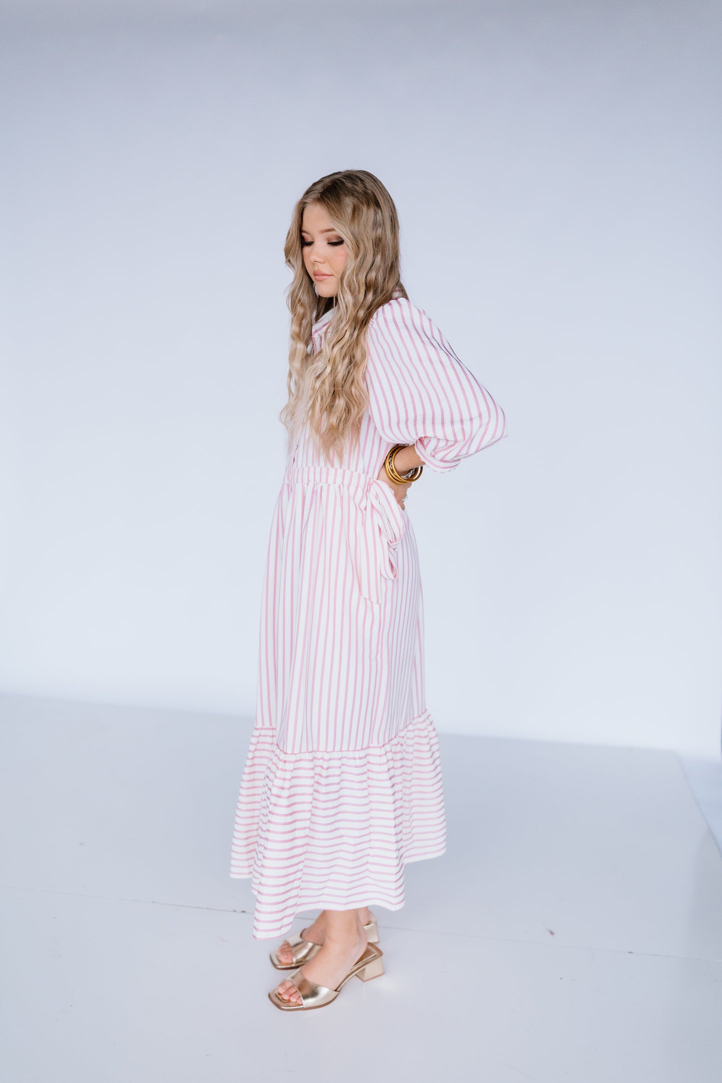 MEET ME AT THE HAMPTONS MIDI DRESS