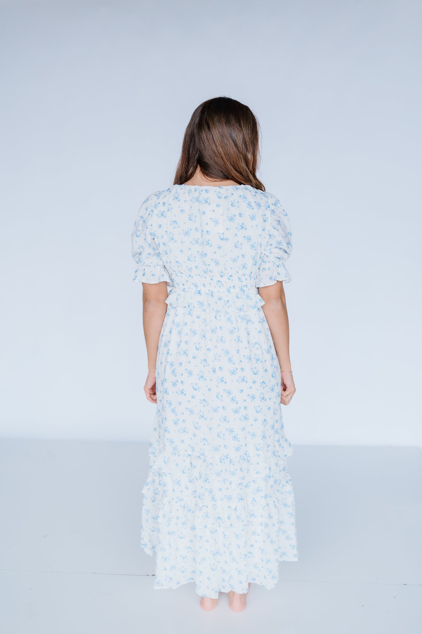 OFF GUARD FLORAL MAXI DRESS