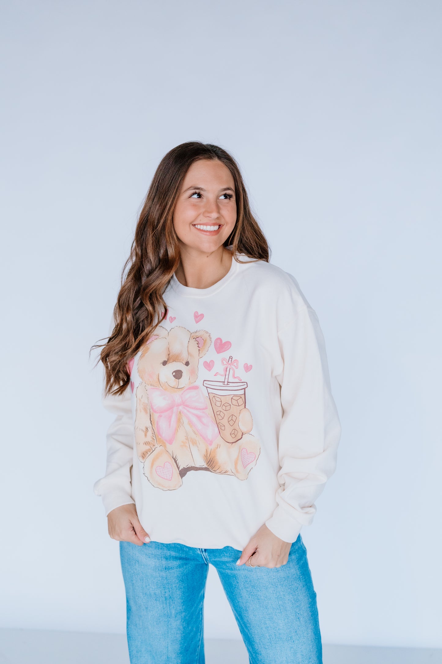 BEAR ICED COFFEE SWEATSHIRT