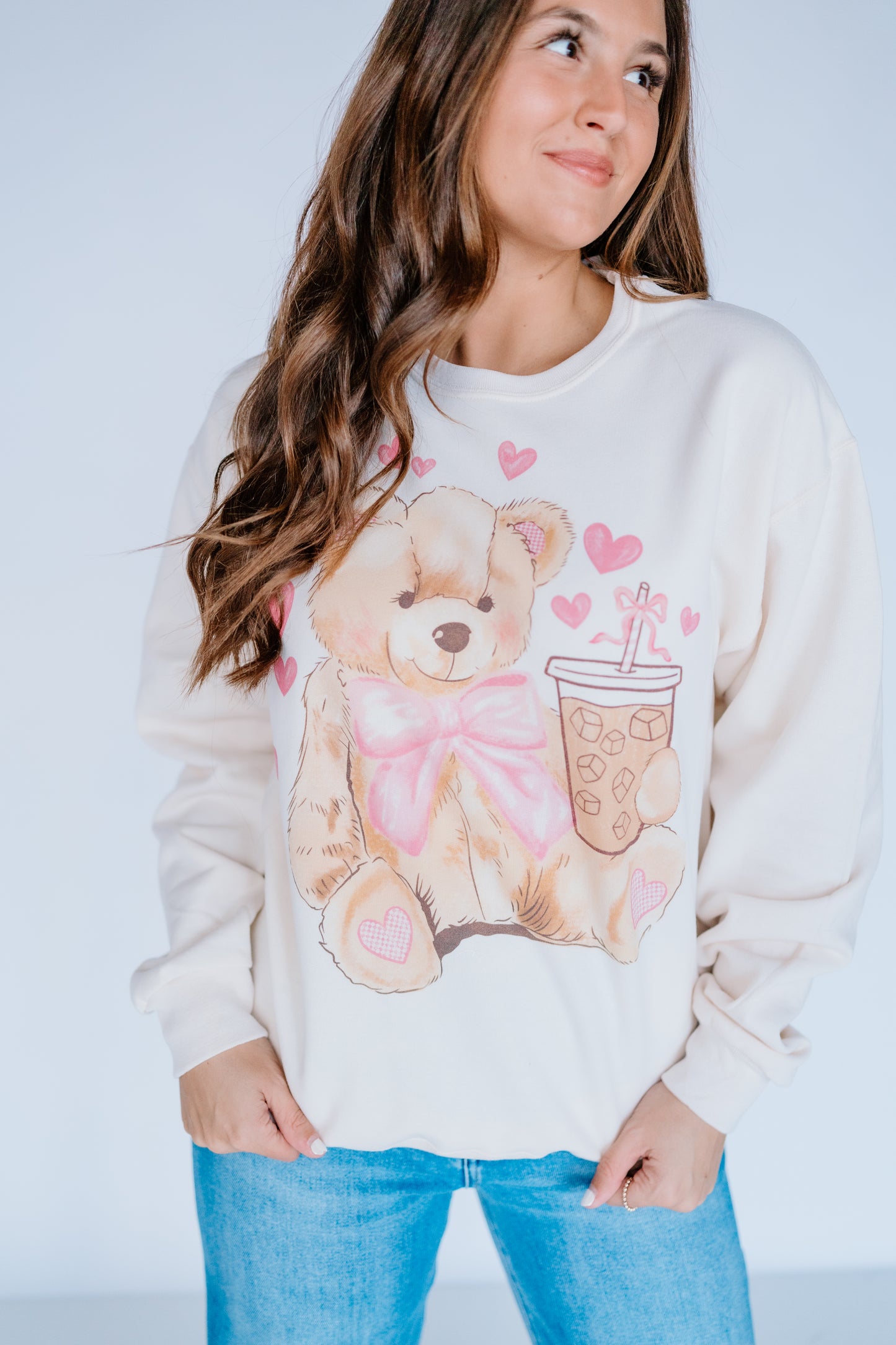 BEAR ICED COFFEE SWEATSHIRT