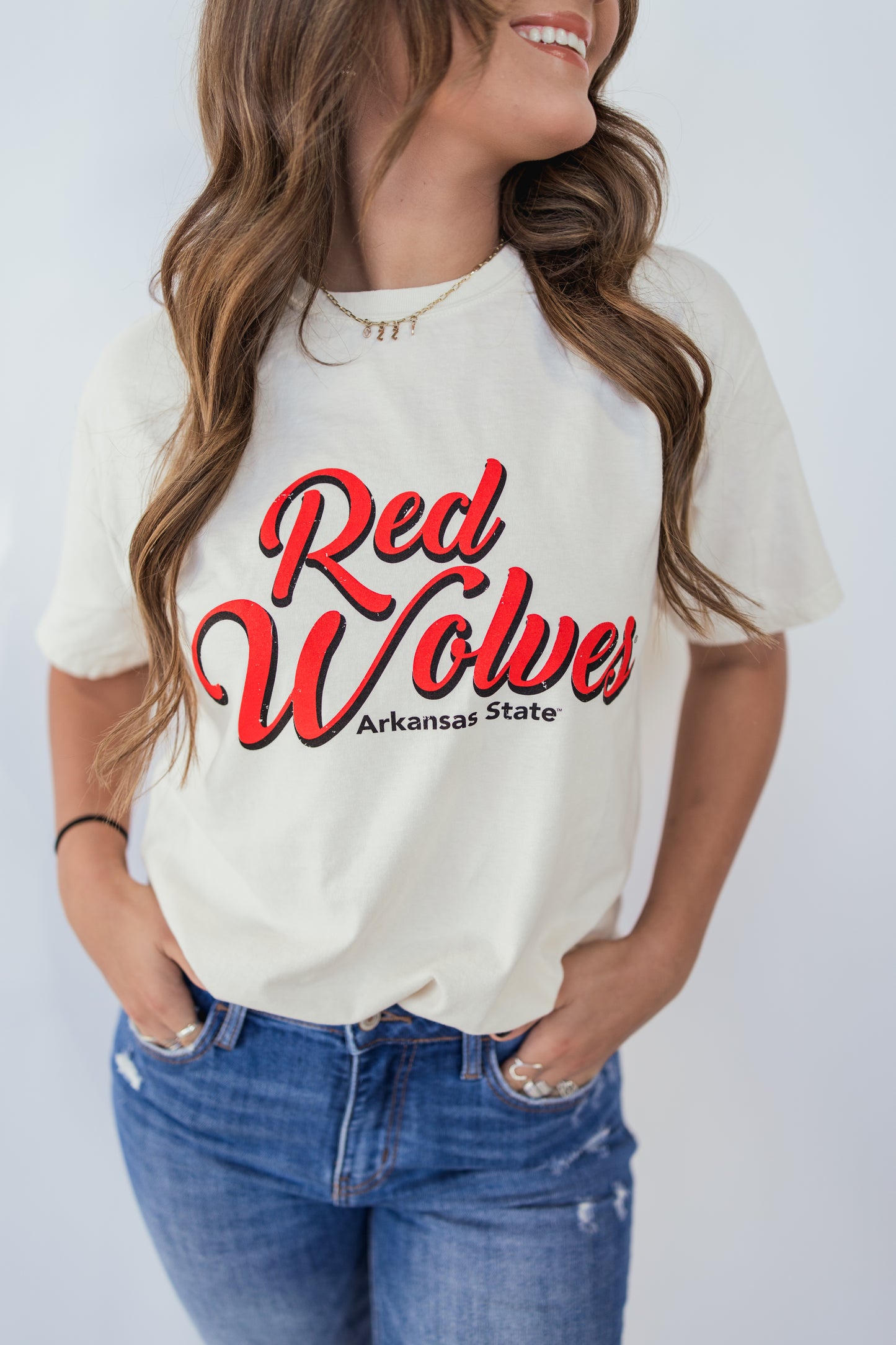 RED WOLVES VINTAGE TEE