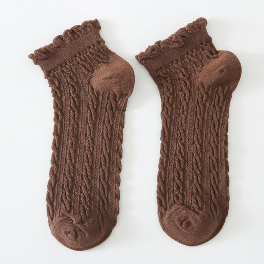 MESH RETRO ANKLE SOCKS