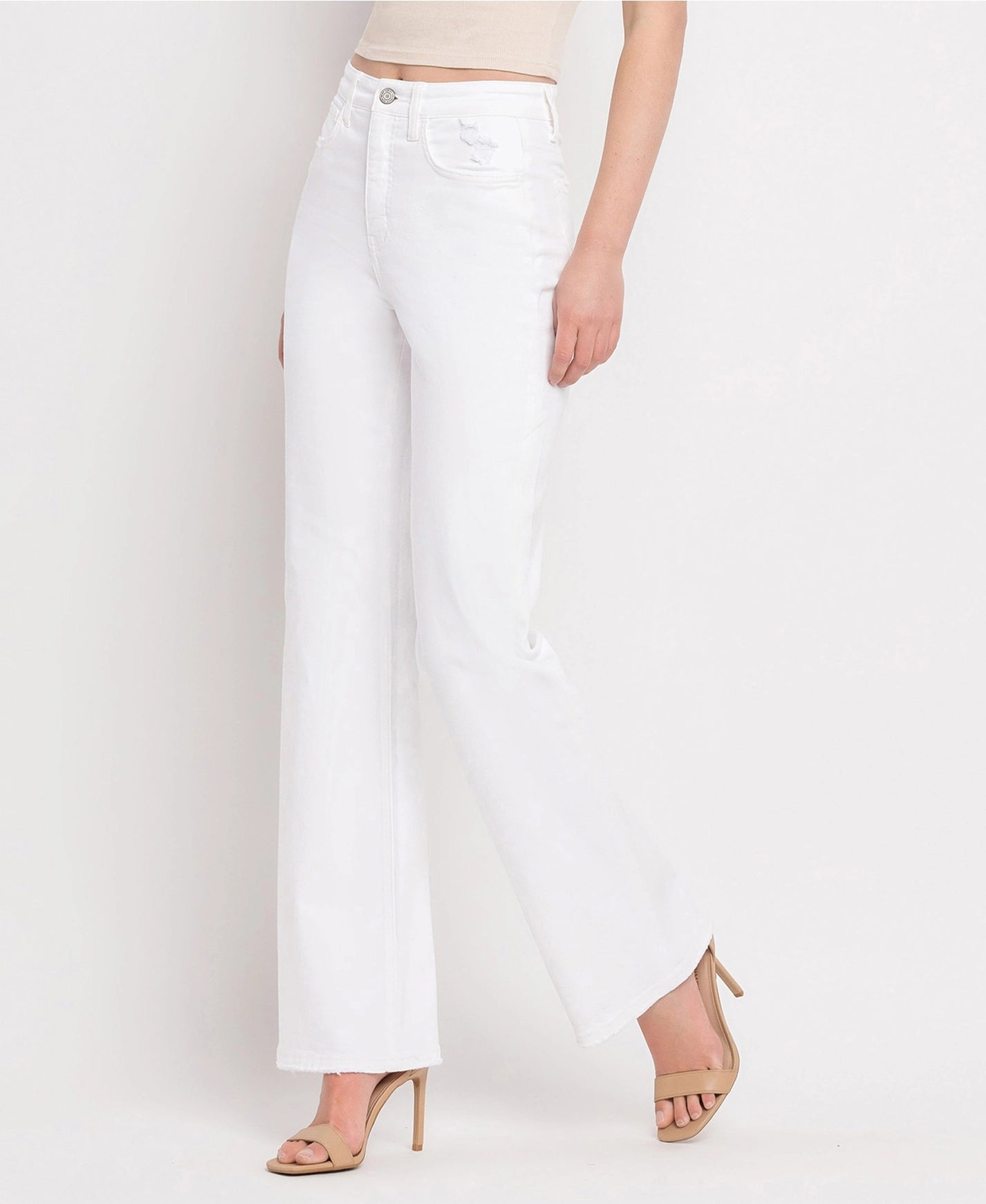90S VINTAGE TUMMY CONTROL FLARE JEANS